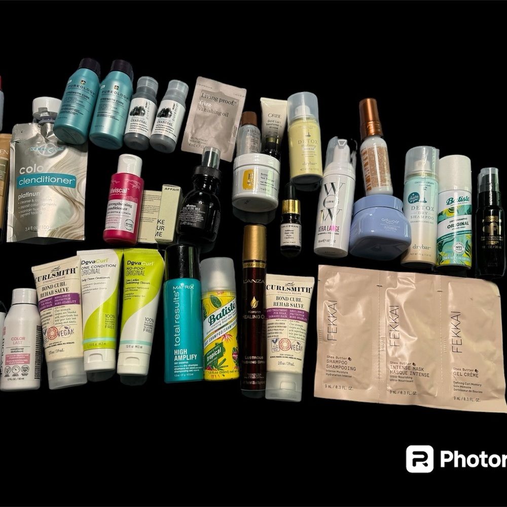 30+ hair care samples!!